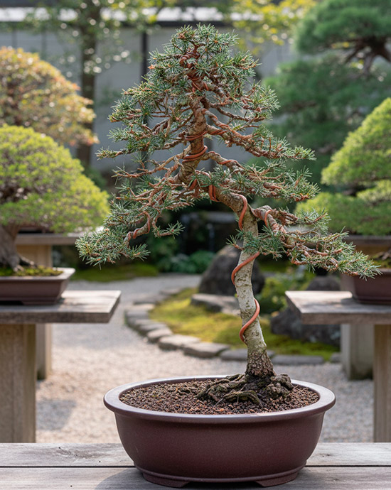 Bonsáai cedro del Líbano - cedrus libani