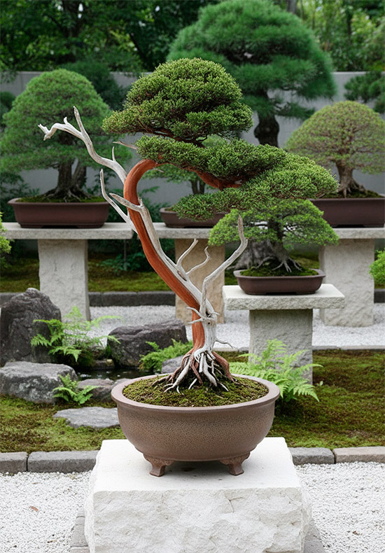Bonsai juniperus sargentii - shimpaku