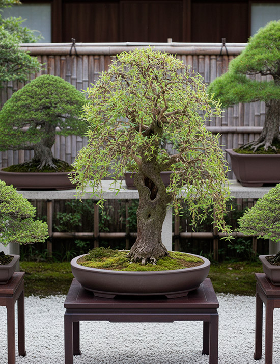 Bonsai salix alba - sauce blanco