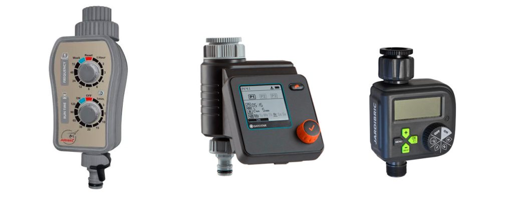 Programadores riego automático